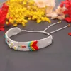 Strang Rice Ball Armband Handgewebte Mode Einfachheit Blume Vielseitig Böhmen Einstellbar Unisex Perlen