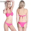 Designer Fashion Easy to Sell High Cost Performance Nylon Steel Hard Cup Bikini Swimsuit T Shirt Tops