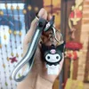 Ny tecknad nyckelchain katt Big Ear Dog Key Pendant Lovely Par Bag Animal Pendant Frog Penguin White Dog Car Pendant