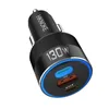 cigarette lighter usb c car charger fast charging macbook car laptop charger 130W USB 3-port PD 100W MacBook laptop 30W Fast Charger for mobile phone