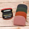 Card Holders ID Cardholder 11 Slots Women Holder Case Black/green/brown/pink/red Zipper Wallet Female 2023 Moeny Bag