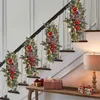 Decoratieve bloemen Draadloze prelit trappen decoratie verlicht kerst led krans