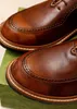 2023 Erkek Elbise Ayakkabı Moda Marka Tasarımcısı Sıradan Sürüş Ayakkabıları Erkek Rahat Parti Düğün Takım Marka Dantel Yukarı Ayakkabı Daireleri Boyut 38-45