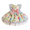 Girl Dresses Summer Cotton Lolita Dress Spanish Princess Baby Birthday Kids For Girls Toddler Christmas Outfits