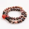 Bracelet en pierre naturelle multicouche fait main Strand Bracelets spirituels pour femmes