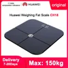 Skalen Huawei Smart Scales Floor Körpergewicht Elektronische Skala Bluetooth 4.1 Schaltleistung Speichern Sie LED -Display Fitness Yoga Tools Skala