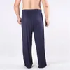 Menas de dormir da primavera do sono Summer Men Modal Sleep Bottoms Calças Plus Tamanho 8xl Casa Use Brial Elasticidade Solta Respirável Alongamento 70 80