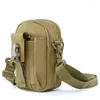 Sacs de plein air B60 Military Fanatic Tactical Sports Waist Pack Multifonctionnel Mobile Debris Storage Bag