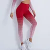 Active Pants Yoga Women Leggings for Fitness Gym High midje Sports Tights Woman Seamless Sports Sportkläder