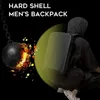 حقيبة ظهر جديدة للأعمال 15.6 بوصة محمول مزروعة Bagpack Men أنيقة مقاوم للماء USB حقيبة كمبيوتر محاسبية حقيبة كبيرة من السعة