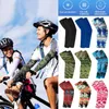 Knieschützer 1 Paar Unisex Armstulpen Kühlung Radfahren Laufen UV Sonnenschutz Outdoor Männer Nylon Cool Zum Verstecken von Tattoos