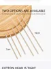 300pcs Disposable Ultra-small Cotton Swab Lint Free Micro Brushes Wood Cotton Buds Swabs Eyelash Extension Glue Removing Tools Sanitary PaperCotton Swabs Beauty