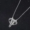 Hänge halsband elefant geometri halsband härlig huvud smycken gåva