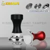 Ferramentas de pressão constante tamper café tamanho personalizado martelo em pó café 304 aço inoxidável espresso barista ferramentas acessórios café