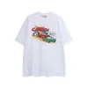 Футболка для пары Мужская одежда Gd t Американская футболка Дизайн Car Story Винтаж Высокое качество Хлопок Топ с коротким рукавом Повседневная свободная футболка унисекс Размер S-xl Yy