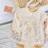 Rompers milancel 2023 Autumn Baby Ubrania dziewczyn