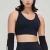 Yoga Outfit Sexy Gym Sports Bra Soutien-gorge Femmes Débardeur High Suppprt Fitness Bralette Cross Back Push Up Sous-vêtements d'entraînement Sportswear