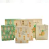 Gift Wrap 2023 Fruit Bag Printed Pineapple With Hand Strap Carry Jewelry Packing Wedding