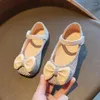 Flat Shoes Baby Fashion Children Дети девочки весна осень малыша льня