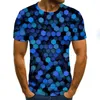 Мужские рубашки для рубашки продажа футболка мужская одежда 2023 3D Мужская футболка летняя печать повседневная плюс с коротким рукавом с коротким рукавом