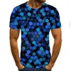 Heren t shirts mode shirt verkoop mannen kleding 2023 3d heren t-shirt zomer geprinte casual plus size o-neck korte mouw