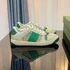 Screener Shoes Designer Men Women Trainers Green Red Stripe Sneakers Classic Dirty Casual Shoe Szie 35-45