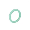 Pierścionki ślubne 5PC/zestaw elastyczny pierścień silikonowy hipoalergiczny sport FDA guma środowiskowa dla kobiet impreza joga prezent 3 mm rozmiar 4-8