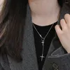 Chaînes croix pendentif gland chaîne colliers pour femmes filles à la mode classique Double collier mode bijoux cadeaux