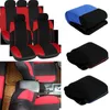 Autositzbezüge 9pcs Auto Set Matte Kissenschutz Pad Fahrzeuge Pflege Universal Fit Most