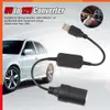 Nieuwe auto 5V tot 12V Power Converter Step UP USB mannelijk naar sigarettenaansteker vrouwelijke adapter vermogenskabel voor dashcam auto -accessoires