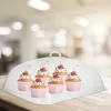 Servis uppsättningar kök omslag mellanmål restaurang bageri dessert bakverk plast kupol mat skärmskydd