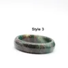 Bangle Certified Men Kvinnor Charm smycken Tillbehör Naturliga Dushan Jade Bangles Vackra grön fulla glanspoleringscirkelarmband