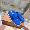 Classic Lefu shoes half slippers designer shoes comfortable leather handmade men's and women's casual slippers 35-46