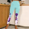 Active Pants Women Casual Fashion Tight Sports Yoga Colorful Flower Butterfly Print Cute Maternity Tops Premise Sweaters For