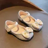 Flat Shoes Baby Fashion Children Дети девочки весна осень малыша льня