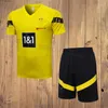 REUS 23/24 Dortmund Soccer Chándales 2023 2024 Camisetas de fútbol BELLINGHAM REYNA BRANDT EMRE CAN HALLER Guerreiro PELIGRO HUMMELS Chaleco POLO Conjunto de entrenamiento de manga corta