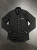 Herrenhemd Slim Fit Flexkragen Stretch Pint Markenkleidung Herren Langarmhemden Hip Hop Style Qualität Baumwolle Tops 12181