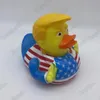 Yaratıcı PVC Bayrak Trump Duck Parti Favor Banyo Yüzen Su Oyuncak Parti Malzemeleri Komik Oyuncaklar Hediye