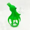 Colorful Octopus Style Silicone Bong Pipes Kit Dry Tobacco Glass Filter Funnel Bowl Spoon Handpipes Portable Easy Clean Hookah Smoking Cigarette Holder Tube DHL