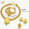 Подвесные ожерелья xuhuang Африканские браслеты Уходы Наборы Нигерийских свадебных украшений Эфиопское золотое колье подарки подарки 230506