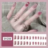 False Nails Beautiful With Adhesive Glue 24pcs Treandy Durable Full Cover Artificial Reusable Long Fake Nail Finger DIY At-home