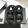 Designer Women Sandals Quilted Leather Dad Slides Platform Summer Beach Slipper Size 35-41