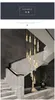Подвесные лампы светодиодные лампы Light роскошная северная хрустальная лестница в комнате зал интерьер интерьер домашний декор