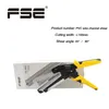 Screwdrivers VSJ110XC PVC Plastic Trunking Shear Adjustable Professional Snap Shear 45°90° Sdjustment Angle Limit Hand Tool Cutting Pliers