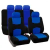 Bilstol täcker 9 datorer fullt täcke delad bänk para asientos de bit set