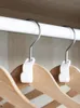Hängar rack 6/12/24 datorer hängande kontaktkrokar stapelbara förlängningsklipp för garderob förtjockar klädlagringsverktyg