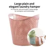 Organisation salle de bain Panier à linge en plastique Panier à linge sale Panier de rangement Vêtements pour enfants Panier accessoires pour la maison seau à linge