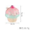 PU Slow Rebound Simulation Cake Ice Cream Model Hanger Slow Rebound Pinch Music Decompression Toy 1224250