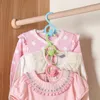 Hangers 5pcs Non-slip Baby Clothes For Kids Drying Racks Children Storage Hanger Closet Organizer Coats Home