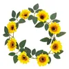 装飾的な花の花輪自由ho放な花